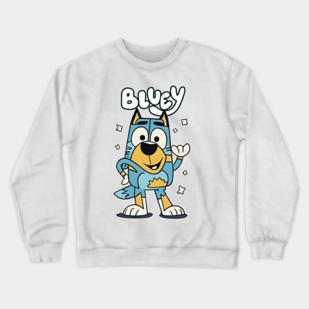 Blueydad 4 Funny Retro Unisex Crewneck Sweatshirt